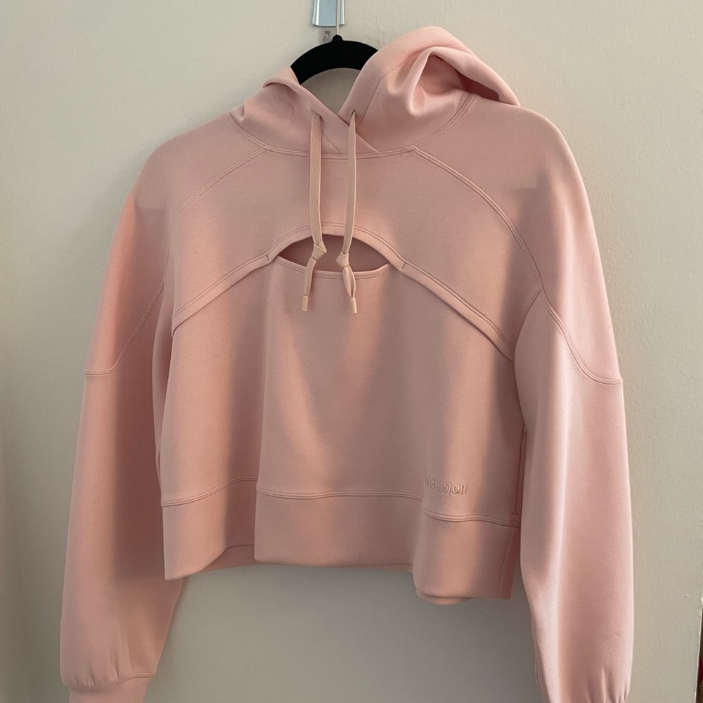 Lululemon athletica pink sweatshirt in size small!
